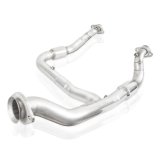 Stainless Works 15-18 F-150 3.5L Downpipe 3in High-Flow Cats Y-Pipe Factory Connection thumbnail 6