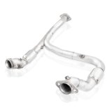 Stainless Works 15-18 F-150 3.5L Downpipe 3in High-Flow Cats Y-Pipe Factory Connection thumbnail 9