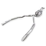 Stainless Works 2010-14 Ford Raptor 3in Exhaust Chambered Mufflers Under Bumper Exit thumbnail 1