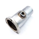 Stainless Works Collector Adapter 3-Bolt 2-1/2in OD Tubing 2-1/4in OD Outlet + O2 Bung thumbnail 3