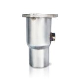 Stainless Works Collector Adapter 3-Bolt 2-1/2in OD Tubing 2-1/4in OD Outlet + O2 Bung thumbnail 4