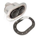 Stainless Works Oval Through-Body Tip With Tubes thumbnail 1