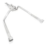 Stainless Works 2006-09 Trailblazer SS 6.0L 2-1/2in Chambered Exhaust X-Pipe Side Bumper Exit thumbnail 7