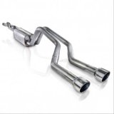 Stainless Works 2006-09 Trailblazer SS 6.0L 2-1/2in S-Tube Exhaust X-Pipe Side Bumper Exit thumbnail 2