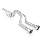 Stainless Works 2006-09 Trailblazer SS 6.0L 2-1/2in S-Tube Exhaust X-Pipe Side Bumper Exit thumbnail 3
