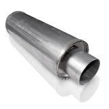 Stainless Works 2in VINTAGE ROUND MUFFLER thumbnail 6