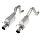 Stainless Works 2006-13 Corvette C6ZO6/ZR1 3in Axle Back S-Tube Mufflers Dual 4in Rolled Edge Tips thumbnail 5
