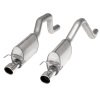 Stainless Works 2006-13 Corvette C6ZO6/ZR1 3in Axle Back S-Tube Mufflers Dual 4in Rolled Edge Tips thumbnail 6