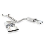 Stainless Works 1990-95 Corvette ZR1 3in Exhaust X-Pipe Chambered Mufflers Tips Factory Connect thumbnail 1