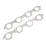 Stainless Works SBF AFR 225 Head Round Port Header 304SS Exhaust Flanges 1-7/8in Primaries thumbnail 8
