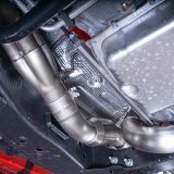 Stainless Works 2019+ Chevrolet Silverado 5.3/6.2 Catted Headers 1-7/8in Primaries 3in Leads X-Pipe thumbnail 6