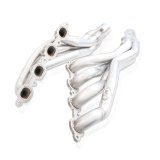 Stainless Works 2019+ Chevrolet Silverado 5.3/6.2 Catted Headers 1-7/8in Primaries 3in Leads X-Pipe thumbnail 7