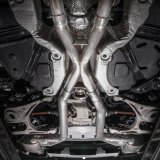 Stainless Works 11-20 Jeep Grand Cherokee 5.7L 3in Legend Catback Exhaust w/X-Pipe (Uses OEM Tips) thumbnail 3