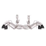 Stainless Works 20-21 Chevrolet Corvette C8 6.2L Redline Cat-Back Exhaust w/ Matte Black Tips thumbnail 1