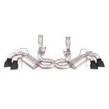 Stainless Works 20-21 Chevrolet Corvette C8 6.2L Redline Cat-Back Exhaust w/ Matte Black Tips thumbnail 2