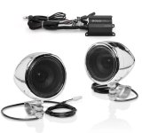 Boss Audio Systems Motorcycle Speaker Amplifier/ Bluetooth/ 3in Speakers thumbnail 1