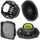 Boss Audio Systems Harley-Davidson 6 x 9 Inch Saddlebag Speaker Kit thumbnail 1