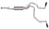 Gibson 07-12 Chevrolet Avalanche LS 5.3L 2.25in Cat-Back Dual Extreme Exhaust - Aluminized thumbnail 1