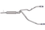 Gibson 11-16 Ford F-250 Super Duty King Ranch 6.2L 2.5in Cat-Back Dual Split Exhaust - Aluminized thumbnail 6
