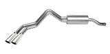 Gibson 2001 Chevrolet Silverado 3500 Base 8.1L 3in/2.5in Cat-Back Dual Sport Exhaust - Stainless thumbnail 3