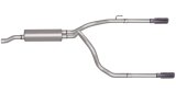 Gibson 11-18 Ram 1500 Big Horn 5.7L 2.5in Cat-Back Dual Split Exhaust - Stainless thumbnail 1