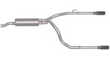 Gibson 11-18 Ram 1500 Big Horn 5.7L 2.5in Cat-Back Dual Split Exhaust - Stainless thumbnail 6