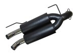 Gibson 11-13 Polaris Ranger RZR XP 900 Base Dual Exhaust - Black Ceramic thumbnail 3