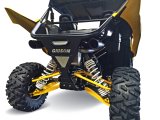 Gibson 16-17 Yamaha YXZ1000R Base 2.25in Dual Exhaust - Black Ceramic thumbnail 2