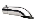 Gibson Turn Down Slash-Cut Tip - 3in OD/2.25in Inlet/12in Length - Stainless thumbnail 1