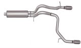 Gibson 08-10 Hummer H3 Alpha 5.3L 2.5in Cat-Back Dual Split Exhaust - Stainless thumbnail 1