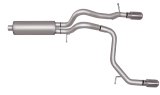 Gibson 08-10 Hummer H3 Alpha 5.3L 2.5in Cat-Back Dual Split Exhaust - Stainless thumbnail 3