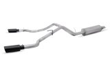Gibson 19-22 Ford Ranger Lariat 2.3L 2.5in Cat-Back Dual Sport Exhaust - Black Elite thumbnail 1