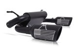 Gibson 07-10 Jeep Wrangler JK X 3.8L 2.5in Patriot Series Cat-Back Dual Split Exhaust - Blk Ceramic thumbnail 1