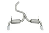 Gibson 14-20 Jeep Cherokee 3.2L 2.5in/2.25in Cat-Back Dual Split Exhaust - Stainless thumbnail 1