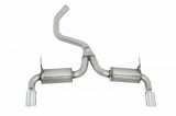 Gibson 14-20 Jeep Cherokee 3.2L 2.5in/2.25in Cat-Back Dual Split Exhaust - Stainless thumbnail 2