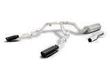 Gibson 21-23 GMC Yukon XL Denali/Chevrolet Suburban 6.2L 2/4wd Black Elite Cat-Back Exhaust thumbnail 1