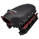 FAST LSX Manifold 103MM Gen III LS Rectangular Port - Black thumbnail 1