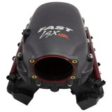 FAST LSX Manifold 103MM Gen III LS Rectangular Port - Black thumbnail 5