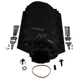 FAST LSXR Manifold 102MM Rectangle Port - Black thumbnail 1