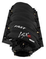 FAST LSXR 102MM Rect Port Intake Manifold - Black w/ 102MM Big Mouth Billet Throttle Body (Kit) thumbnail 3