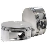 CP Piston & Ring Set for Ford 5.4L V8 Modular Dish - 3.572 Bore - 8.0:1 CR - Set of 8 thumbnail 1