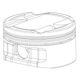 CP Pistons 05-08 Suzuki GSXR 1000 13.5:1 76mm +2.6mm Oversized Bore x 59mm Stroke 1078cc Piston Kit thumbnail 1