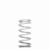 QA1 2-1/2in ID High Travel Spring - 10in Length x 750lbs/in - Silver Powder Coated thumbnail 2