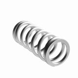 QA1 2-1/2in ID High Travel Spring - 10in Length x 750lbs/in - Silver Powder Coated thumbnail 3