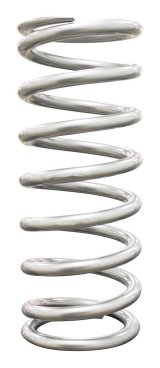 QA1 2-1/2in ID High Travel Spring - 12in Length x 80lbs/in - Silver Powder Coated thumbnail 6