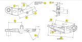 QA1 62-72 Mopar B-Body/70-74 E-Body Lower Control Arm Kit w/Torsion Bar Tabs - Front thumbnail 2