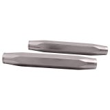 QA1 Heavy Duty Tie Rod Sleeve Kit - 9/16-18 x 8in Sleeve - 9/16-18 Thread x 8.63in Long w/Jam Nuts thumbnail 2