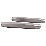 QA1 Heavy Duty Tie Rod Sleeve Kit - 9/16-18 x 8in Sleeve - 9/16-18 Thread x 8.63in Long w/Jam Nuts thumbnail 3