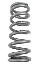 QA1 2-1/2in ID High Travel Spring - 9in Length x 450lbs/in - Silver Powder Coated thumbnail 2