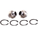 QA1 COM-T Series Bearing Kit w/Snap Ring - .5in x 1in Wide - Heat Treated Chrome Plated Steel w/PTFE thumbnail 5